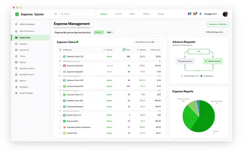 Expense & Advance Management screenshot